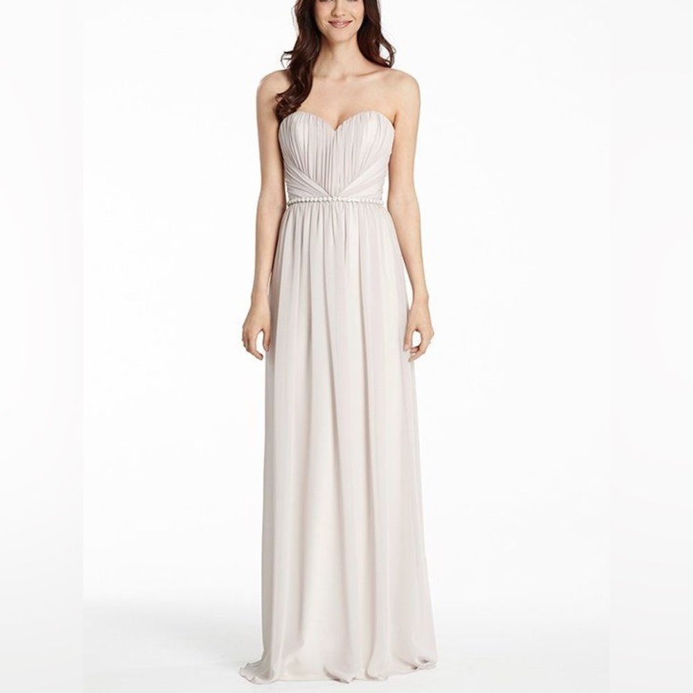 Jim Hjelm Style #5561. Champagne Sz.12
